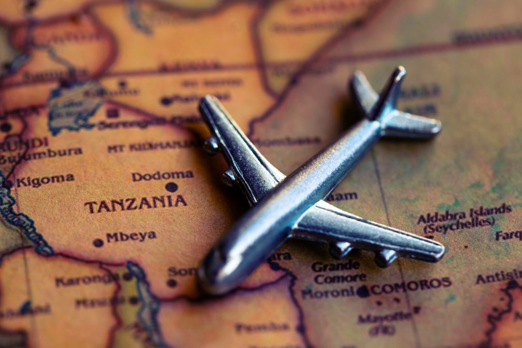 serengeti african tours on tanzania map scaled 1