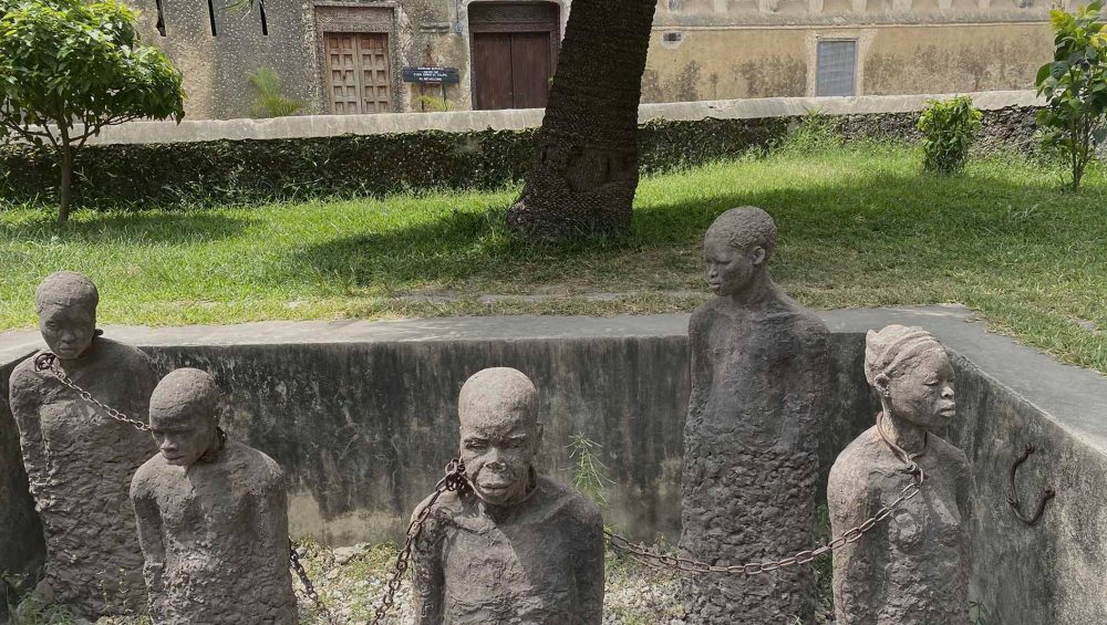 slave trade monument zanzibar