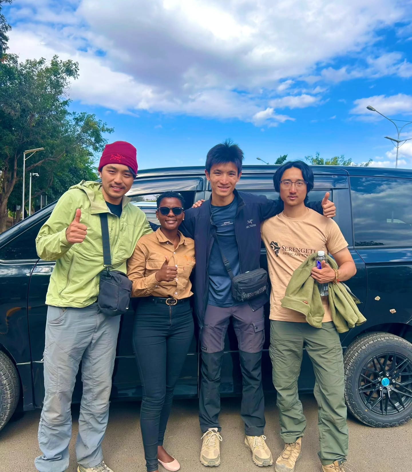 Air-conditioned airport transfer vehicle Tanzania